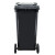 中典 垃圾分类垃圾桶YY-120A新国标大号物业室内外小区环卫户外商用定制带盖垃圾桶黑色120L-其他垃圾