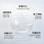 HKNA志勤加厚玻璃蒸发皿平底圆底实验室用高硼硅元皿6090120150mm 60mm(平底加满水约50ml
