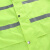 品之德 反光雨衣长款全身防暴雨成人雨披值勤防汛双条荧光绿+帽檐XL