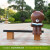 户外卡通动物坐凳摆件布朗熊长颈鹿座椅雕塑景区公园林幼儿园装饰 Y-1508-2多人阅读布朗熊坐