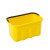 安赛瑞 塑料水桶 方形塑料手提桶 9.5L 物业酒店清洁桶 黄色 5264 特耐适Trus 710062