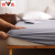 雅鹿可定做100%纯棉床笠单件床单防滑防脏席梦思保护罩床垫套罩可水洗 40支纯棉 灰色 1.2*2.0米 单床笠