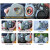 3M 防毒面具防甲醛防喷漆苯综合气体防尘面罩 灰色 6200+6006CN滤毒盒7件套