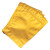 稳斯坦 W5722 (10个)彩色铝箔八边封自立袋 食品开窗密封袋茶叶干货 金色16*24+7cm
