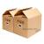 搬家纸箱打包箱快递物流包装大箱子整理收纳箱加厚加硬工业品 zx塑料扣手 40*30*30cm 特硬3个装