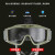 严品安防 FHYJ-0006单兵防护眼镜 护目眼镜 墨镜防风沙骑行镜防冲击防护镜 (黑色)