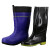 捷诺立（JNL）27676 劳保雨靴PVC双色高筒雨鞋劳保靴子41-43码