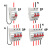 微断云控智能开关断路器通断器涂鸦智能网关组网模块 1P 80以下