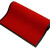 雅的 PVC复合底双条纹地毯 酒店走道门口迎宾地毯 大红色 120厘米宽 /1平方米 （下单1平方，长约等于83cm）