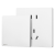 开关插座荟绎白色10A五孔USB一开空调家用套餐 四孔插座
