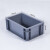金兽EU物流箱外径:298*198*120mm塑料工具盒叠加物流箱GC1081加厚灰色