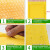 黄色牛皮纸气泡袋加厚快递信封袋包装袋防水防震气泡袋可定制 12*16+4cm(100个)