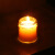 蔻刻（QOKE）应急防灾蜡烛 户外野营蜡烛 停电断电阻风蜡烛 透明玻璃罐