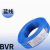 金龙羽 电线电缆BVR1.5平方软线蓝色100米 单位：卷