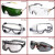 护目镜电焊电焊眼镜防强光焊工劳保护目镜气焊防护防飞溅防 101012深色款暗度5.0 焊接常用