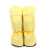 固安捷 GAJ305 黄色靴套防尘防喷溅橡筋收口防滑靴底(白底）*5双（50双起订）
