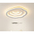 欧普源兴主卧室房间2023年新款灯具现代简约创意网红云朵书房吸顶灯1 DC14白色60CM 无极调光