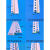 第鑫PVC阴阳角Z字型条双眼皮线条天花吊顶工艺收口条 10*10*10Z字条单边孔25条 2.4米