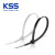 KSS尼龙扎带耐低温耐寒扎线带UL认证进口凯士士黑色/白色扎带绑带 白色 CV-250M（3.6*250mm）100条