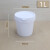 之琪卧 塑料桶密封塑胶包装桶水桶1 2 3 4 5 KG公斤L升加厚涂料桶 1L白色