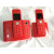 英国魔盒magicbox答录无绳电话机DECT6.0家庭办公来电数字子母机 红色双机版