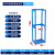 捷安瑞氧气瓶乙炔瓶固定架氮气瓶二氧化碳瓶防倾倒装置气瓶固定支架加厚 单瓶24进口固定架