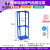 支架 钢瓶固定架 气瓶固定架 氧气氮气瓶柜 15公斤单瓶 8升五瓶