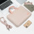 酷奇袋鼠电脑包14英吋女士手提16斜挎笔记本公文包适用苹果MacBoo 2022蔷薇粉-磨砂手提+电源包( 大 12英吋