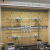 承琉实验室专用合成架挂钩蒸馏架玻璃钢纤维棒不锈钢连接杆通风柜网架 西瓜红导流夹