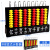 竖式计数器学生教师教学演示用小学教具学具百位万位亿位3三挡5五档9九档计算架数学用品加减法运算多省包 大号计数器/5档/双色珠