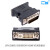 CY 转接线DMS-59pin 显卡转接头DVI 59针DP转DVI母 VGA母 HDMI母 黑色VGA 0.04m