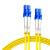 山泽(SAMZHE) 光纤跳线 电信级LC-LC单模双芯 低烟无卤环保光纤线 收发器尾纤 10米G1-LCLC10