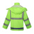 齐力安 分体式雨衣套装 交通路政反光衣 荧光绿上衣+绿裤子 XXL