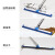 质然 商用保洁刮水器 地面刮水拖把酒店地板扫水挂水推大号刮刀子尘推地刮 双层高弹胶棉款45cm(小号）