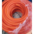 橙色波纹管 PP阻燃彩色穿线蛇皮管红黄蓝绿 汽车线束套管可供开口 橙色阻燃AD13内径10MM100
