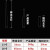 三节棒合法刀车载自卫用品甩辊实心摔棍甩棒 菱形柄26寸钛黑+保养油+布套