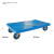 连和（Uni-Silent）PLA100Y-DL-B（蓝） 全静地板车乌龟车平板小拖车 675*425全静100kg（蓝）