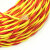 犀跃 WDZRVS 电线电缆国标铜双绞线 低烟无卤花线软线 一卷价 100米/卷 红蓝/红黄 2*6mm²