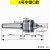 恒盾达 活顶尖通轴防震刀轴承回转顶尖数控车床回转顶针 MT4号（小细尖） 