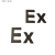 防爆标志Ex铁铭牌标识牌隔爆配电箱控制箱机械设备Ex字母标志 铁 Ex 分体式