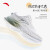 安踏（ANTA）轻质女子跑步鞋2024夏季新款网面透气舒适软底慢跑运动鞋跑鞋 象牙白/仙踪绿-4 35.5