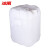 冰禹 BYlj-308 白色塑料桶 储水桶储油桶 消毒剂桶斜口桶 30L（方桶）