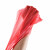 益美得 ZB-565 红色塑料背心袋 手提式一次性水果蔬菜包装方便袋超市购物打包袋 加厚65*97（50只）