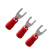 凤凰 SV叉形冷压绝缘端头 SV5.5-4-红色 接线端子 250只/包 （起订量3包）