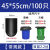 环卫专用平口垃圾袋加厚大号商用厨房环保超大拉圾袋垃圾桶黑色80 80*90cm常规50个