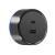 定制适用可移动轨道插座厨房磁吸滑轨插排明装餐边柜滑动排插带感应灯 黑色-蓝灯-USB+type-c
