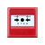海湾消防火灾报警设备 GST9123B消火栓按钮含底座