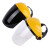 瑜品佳 电焊面罩 头戴式焊接焊工防护面屏 黄顶黑屏