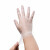 易美丽诺 LK3107一次性透明PVC手套餐饮加工手套防水防油污清洁手套100只/盒无粉透明S码