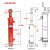 液压油缸 油缸液压缸双向液压缸63小型升降5吨液压泵站总成伸缩 63X35X50